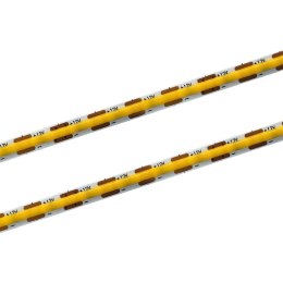 Taśma LED COB 400SMD 4000K 12V 5mm 12W/m Slim