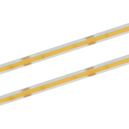 TAŚMA LED COB 24V 11W/M 480 LED/M 3000K CIEPŁA IP67 WODOODPORNA 8MM 20M