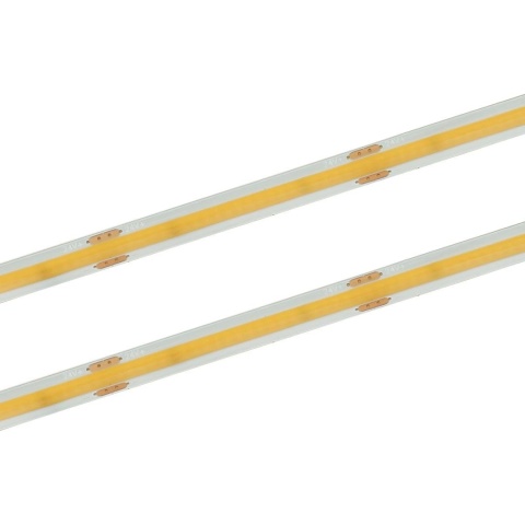 TAŚMA LED COB 24V 11W/M 480 LED/M 3000K CIEPŁA IP67 WODOODPORNA 8MM 20M