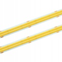 TAŚMA LED COB 24V 18W/M 640 LED/M 3000K CIEPŁA IP20 12MM 2070LM/M ROLKA 5M