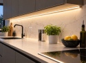 TAŚMA LED COB 24V 18W/M 640 LED/M 3000K CIEPŁA IP20 12MM 2070LM/M ROLKA 5M