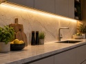 TAŚMA LED COB 24V 18W/M 640 LED/M 3000K CIEPŁA IP20 12MM 2070LM/M ROLKA 5M