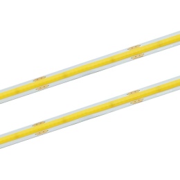 TAŚMA LED COB 24V 4,9W/M 480 LED/M 6000K ZIMNA IP20 8MM 450LM/M ROLKA 50M