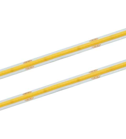 TAŚMA LED COB 24V MOC 4,9W/M 480LED/M 420LM/M BARWA CIEPŁA 3000K ROLKA 5M