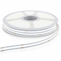 TAŚMA LED COB 50M 48V 8W/M 480 LED/M BARWA ZIMNA 6000K IP20 8MM 880LM/M 50M