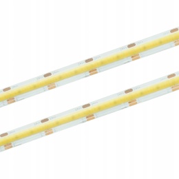 TAŚMA LED COB CCT 24V 14,4W/M 608 LED/M 3000-6500K WODOODPORNA 10METRÓW