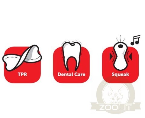 Flamingo Wido TPR Patyk niebieski 17cm [519492]