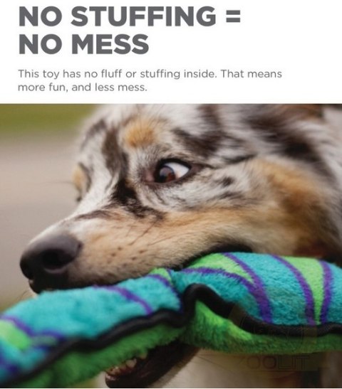 Outward Hound Invincibles Snake blue/green 3 piszczałki [32067]