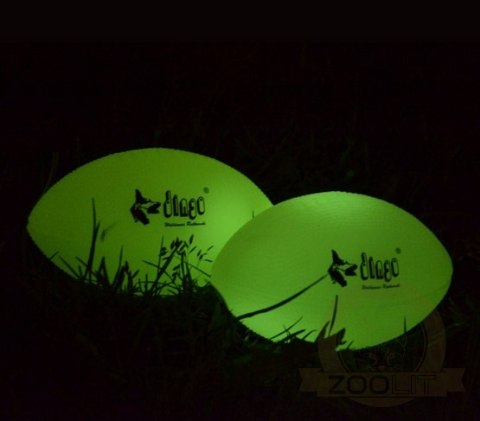 Dingo Zabawka dla psa - Piłka świecąca Play & Glow 14x8cm Dingo Zabawka dla psa - Piłka świecąca Play & Glow 14x8cm