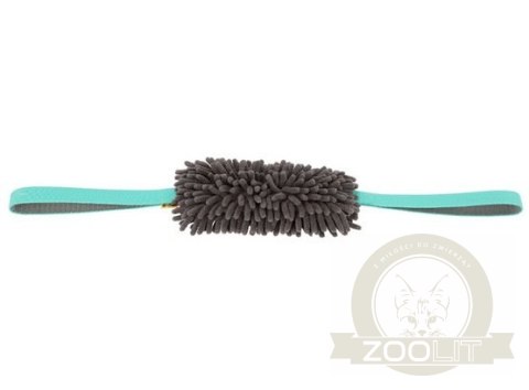 Dingo Zabawka dla psa - Szarpak Mop z dwoma uchwytami 60cm szary
