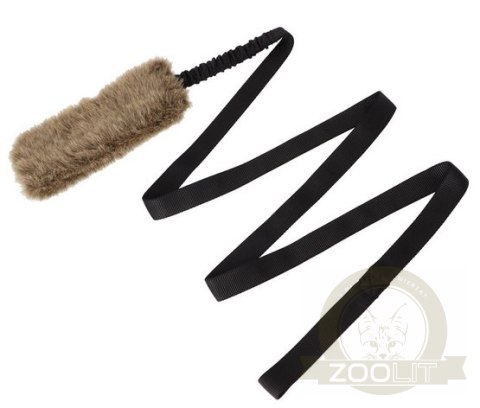 Dingo Zabawka dla psa - Sztuczne Futro z rączką bungee 150cn Dingo Zabawka dla psa - Sztuczne Futro z rączką bungee 150cn
