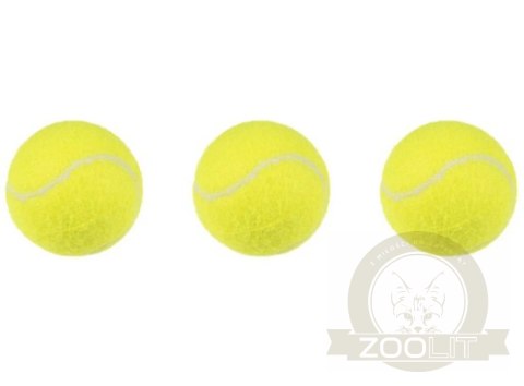 Flamingo Piłki tenisowe 6cm 3szt [518482]