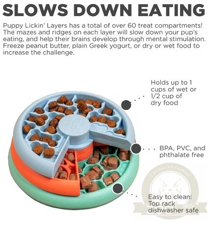 Nina Ottosson Lickin Layers Puppy - gra edukacyjna [70886]