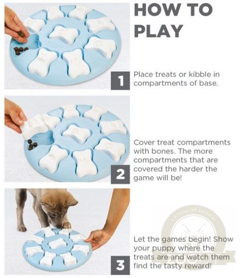 Nina Ottosson Puppy Smart Blue - gra edukacyjna [69535]