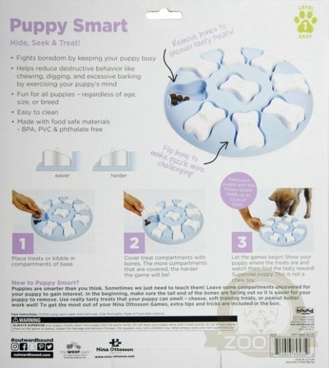 Nina Ottosson Puppy Smart Blue - gra edukacyjna [69535]