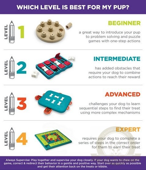 Nina Ottosson Puppy Smart Blue - gra edukacyjna [69535]