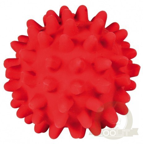 Trixie Piłka z kolcami 6cm lateks [35431]