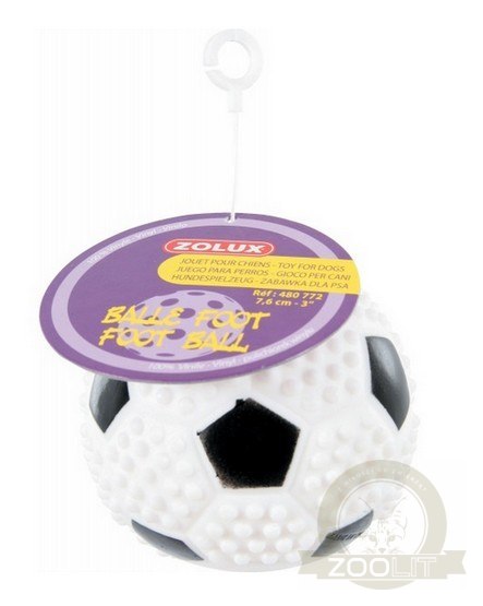 Zolux Zabawka winylowa piłka nożna 7,6cm [480772]