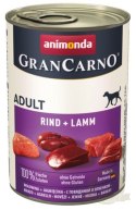 Animonda GranCarno Original Adult Rind Lamm Wołowina + Jagnięcina puszka 400g