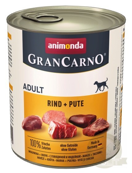 Animonda GranCarno Original Adult Pute Indyk puszka 800g Animonda GranCarno Original Adult Pute Indyk puszka 800g