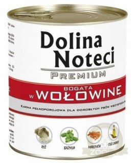 Dolina Noteci Premium Pies Wołowina puszka 800g