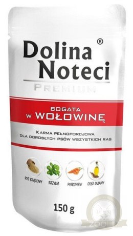 Dolina Noteci Premium Pies Wołowina saszetka 150g