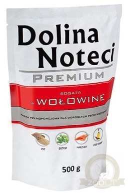 Dolina Noteci Premium Pies Wołowina saszetka 500g