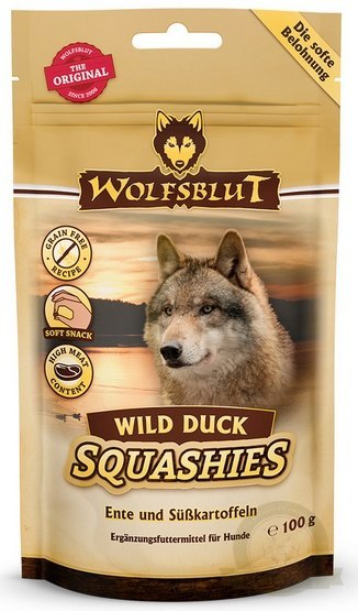 Wolfsblut Dog Squashies Wild Duck - kaczka i bataty 100g Wolfsblut Dog Squashies Wild Duck - kaczka i bataty 100g