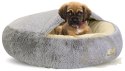 Legowisko dla psa FLUFFY 60 cm Jasnoszare