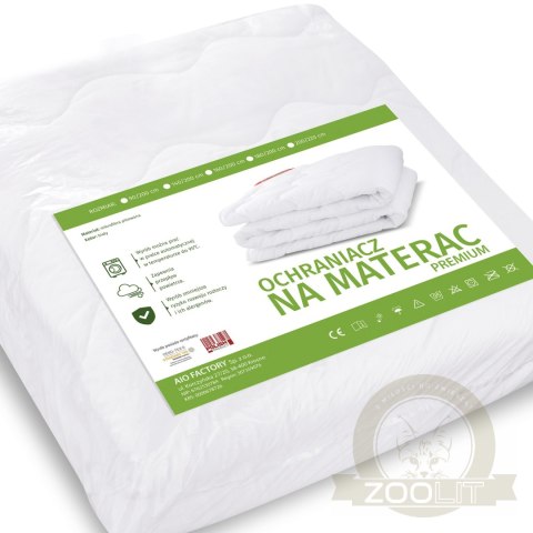 Nakładka/ochraniacz na Materac GRUBA PIKOWANA niciowo Premium 200x220 cm Biała Nakładka/ochraniacz na Materac GRUBA PIKOWANA niciowo Premium 200x220 cm Biała