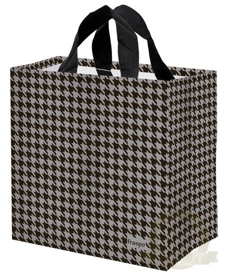 Torba Esy-Floresy 24L pepitka szaro-czarna Torba Esy-Floresy 24L pepitka szaro-czarna