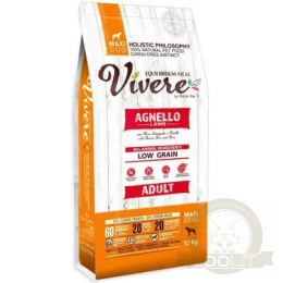 Vivere Maxi Adult Lamb 12kg Karma Monobiałkowa z Jagnięciną dla dużych ras