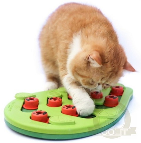 Nina Ottosson Cat Buggin' Out Puzzle & Play - gra edukacyjna dla kotów Nina Ottosson Cat Buggin' Out Puzzle & Play - gra edukacyjna dla kotów