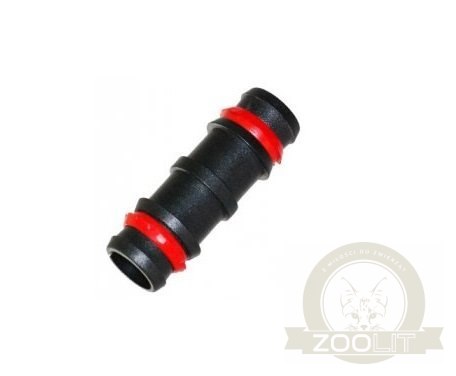 Przelot plastikowy wciskany na wąż fi 20mm Przelot plastikowy wciskany na wąż fi 20mm