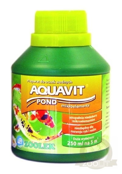 Zoolek Aquavit Pond Oczko Wodne 250Ml Biopierwiastki Zoolek Aquavit Pond Oczko Wodne 250Ml Biopierwiastki