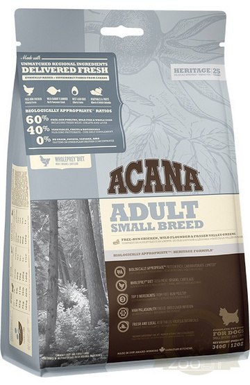 Acana Adult Small Breed 340g Acana Adult Small Breed 340g