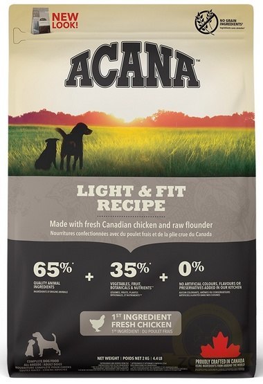 Acana Light & Fit Dog 2kg Acana Light & Fit Dog 2kg