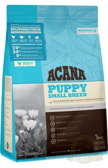 Acana Puppy Small Breed 2kg Acana Puppy Small Breed 2kg