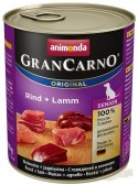 Animonda GranCarno Original Senior Rind Lamm Wołowina + Jagnięcina puszka 800g