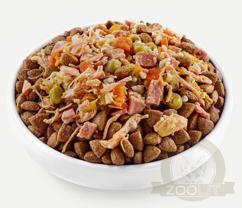 Applaws Dog Taste Toppers puszka z kurczakiem, szynką i warzywami 156g Applaws Dog Taste Toppers puszka z kurczakiem, szynką i warzywami 156g