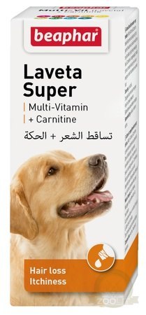 Beaphar Laveta Super Dog - preparat na sierść dla psa 50ml Beaphar Laveta Super Dog - preparat na sierść dla psa 50ml