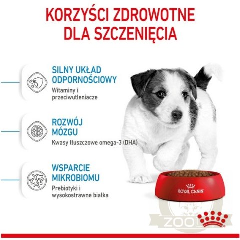 Royal Canin Mini Puppy karma sucha dla szczeniąt, od 2 do 10 miesiąca życia, ras małych 2kg Royal Canin Mini Puppy karma sucha dla szczeniąt, od 2 do 10 miesiąca życia, ras małych 2kg