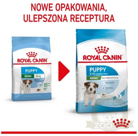Royal Canin Mini Puppy karma sucha dla szczeniąt, od 2 do 10 miesiąca życia, ras małych 4kg Royal Canin Mini Puppy karma sucha dla szczeniąt, od 2 do 10 miesiąca życia, ras małych 4kg