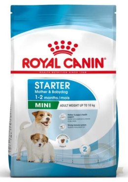 Royal Canin Mini Starter Mother&Babydog karma sucha dla szczeniąt do 2 miesiąca i suk karmiących ras małych 1kg
