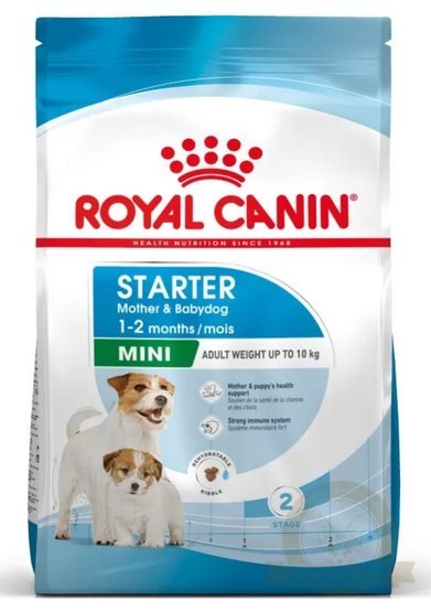 Royal Canin Mini Starter Mother&Babydog karma sucha dla szczeniąt do 2 miesiąca i suk karmiących ras małych 1kg