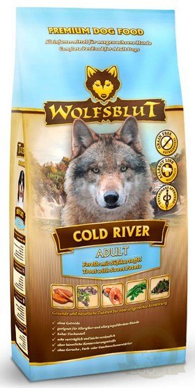 Wolfsblut Dog Cold River - pstrąg i bataty 500g Wolfsblut Dog Cold River - pstrąg i bataty 500g