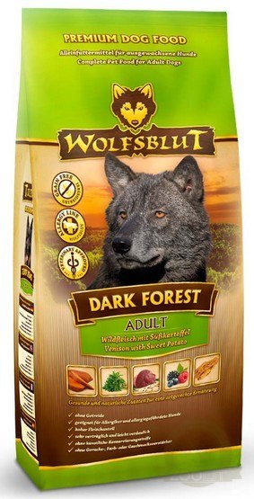 Wolfsblut Dog Dark Forest - dziczyzna i bataty 2kg Wolfsblut Dog Dark Forest - dziczyzna i bataty 2kg
