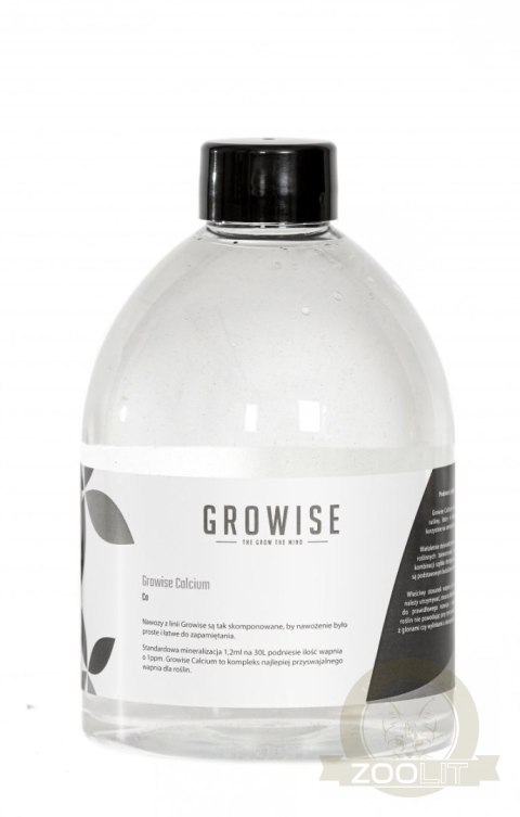 Growise Calcium 500ml Wapń w Płynie dla Roślin Growise Calcium 500ml Wapń w Płynie dla Roślin