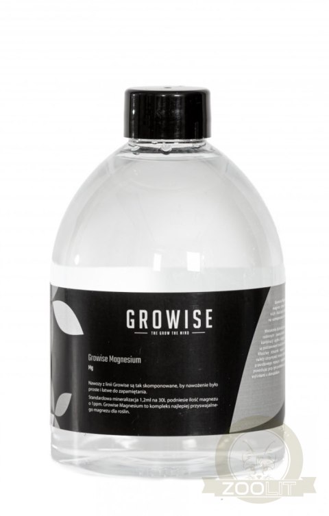 Growise Magnesium 500ml Łatwoprzyswajalny Magnez dla Roślin Growise Magnesium 500ml Łatwoprzyswajalny Magnez dla Roślin