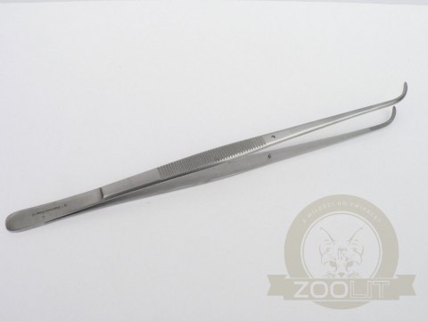Pinceta Pęseta Zagięta Akwarystyczna Stal Nierdzewna 25cm Pinceta Pęseta Zagięta Akwarystyczna Stal Nierdzewna 25cm